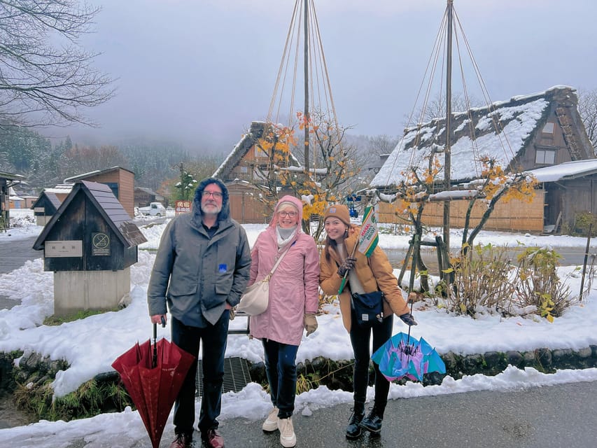 Kanazawa: World Heritage Shirakawa-go Morning Guided Tour - Winter tip: packing for cold that sneaks up on you
