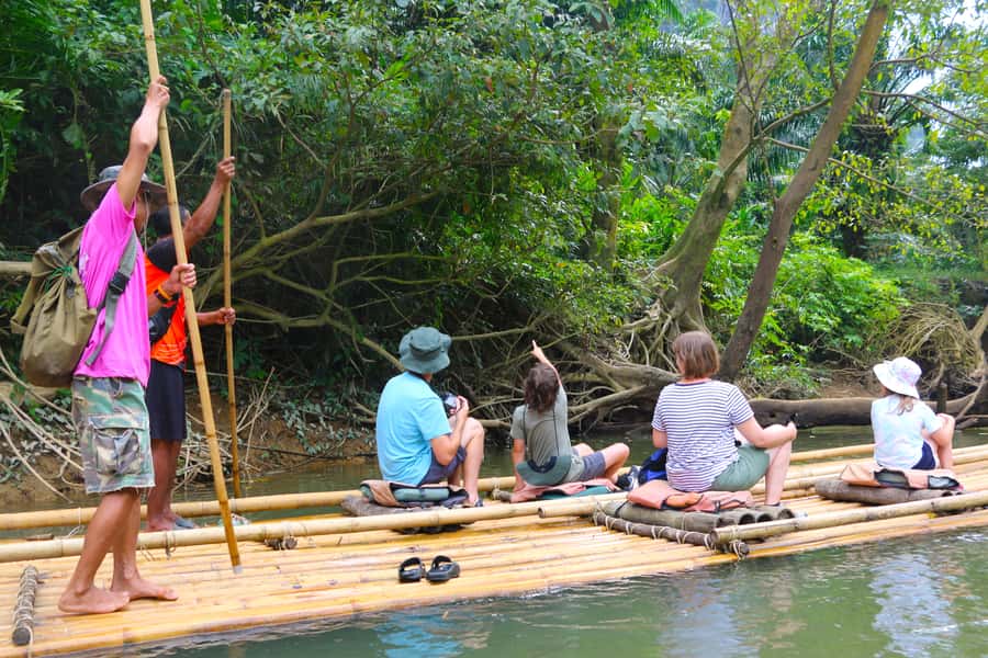 Khao Lak: Khao Sok Bamboo Rafting and Elephant Bathing Trip - Key highlights worth your attention