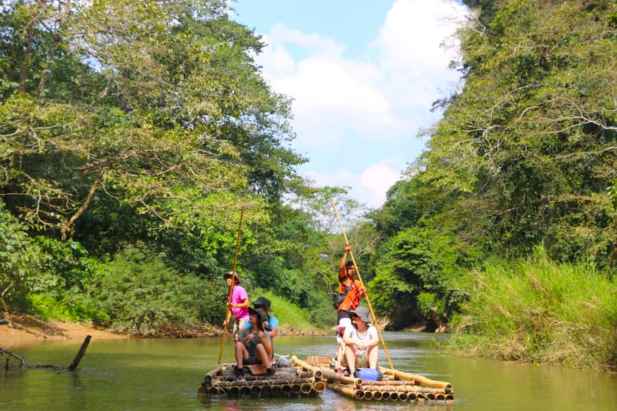 Khao Lak: Khao Sok Bamboo Rafting and Elephant Bathing Trip - Animal welfare and what to watch for during elephant time