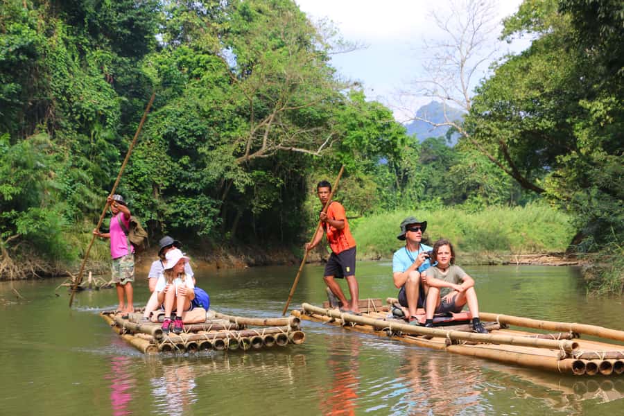 Khao Lak: Khao Sok Bamboo Rafting and Elephant Bathing Trip - Khao Lak to Khao Sok: the 7-hour flow that keeps it from feeling rushed
