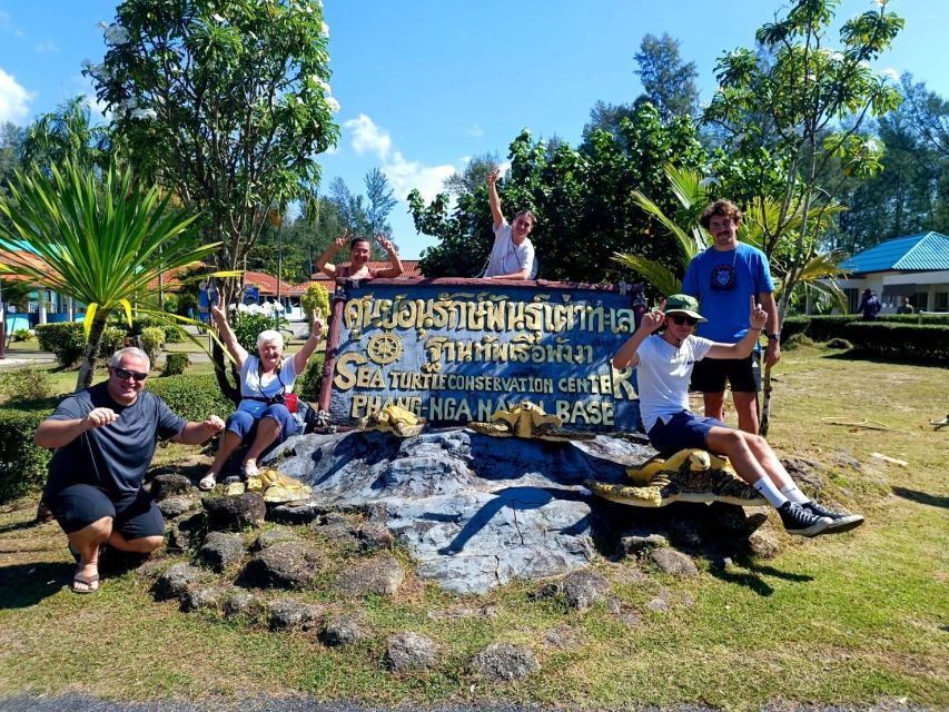 Khaolak: Bamboo Rafting, Waterfalls, and Turtle Conservation - Wang Kiang Koo Waterfall: cool swim time, steps, and rocky entry