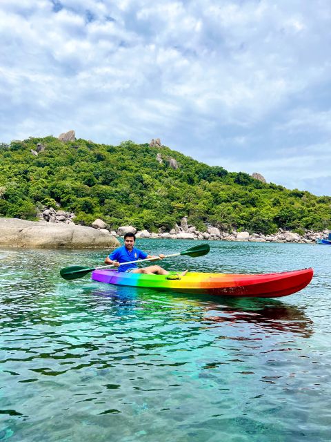 Ko Tao: Tao-Nangyuan Snorkeling Day Trip with Meals & Sunset - Aow Leuk: fish variety plus sandy-bottom floating