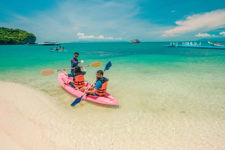 Koh Samui: Angthong Marine Park Snorkeling Tour by Speedboat - Mae Koh Island and the Emerald Lagoon Viewpoint: Best Views, Steep Effort