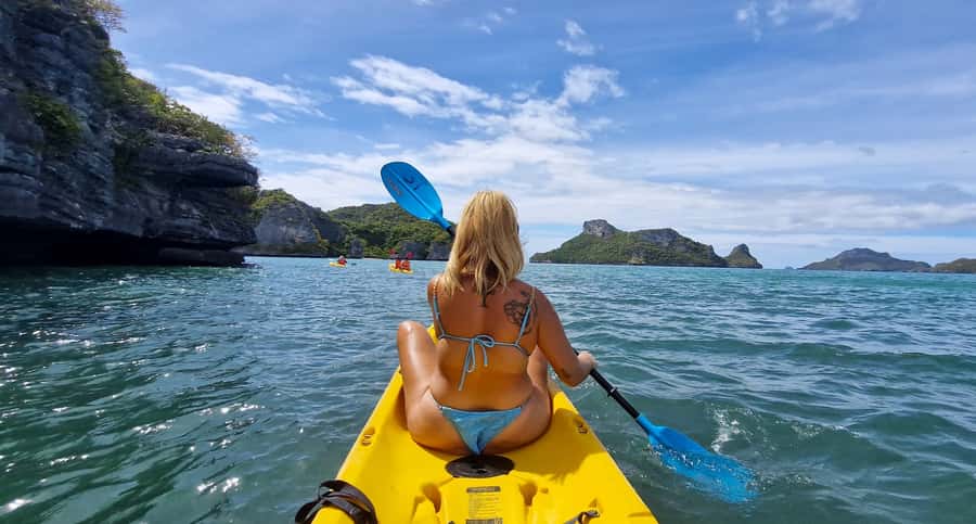 Koh Samui: Day Tour to Ang Thong with Kayak, Snorkel & Lunch - Koh Samui to Ang Thong: What This Speedboat Day Really Feels Like