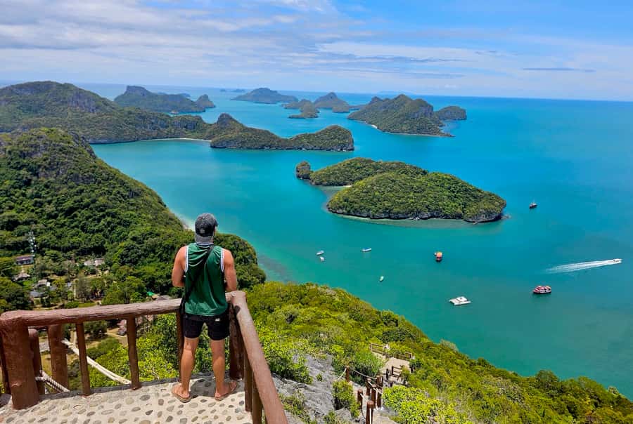 Koh Samui: Day Tour to Ang Thong with Kayak, Snorkel & Lunch - Pha Chan Charat viewpoint hike and Ko Wua Ta Lap kayaking
