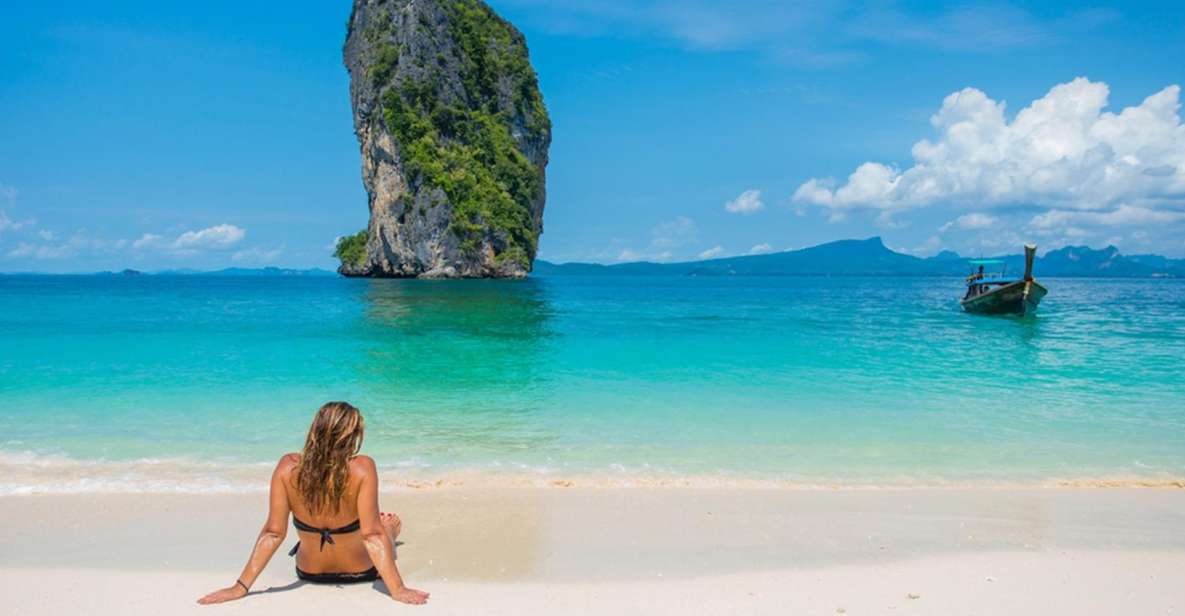 Krabi: 4 Islands Day Trip by Speedboat Including Lunch Box - Thale Waek and the Tup Island sandbar: the low-tide wow moment