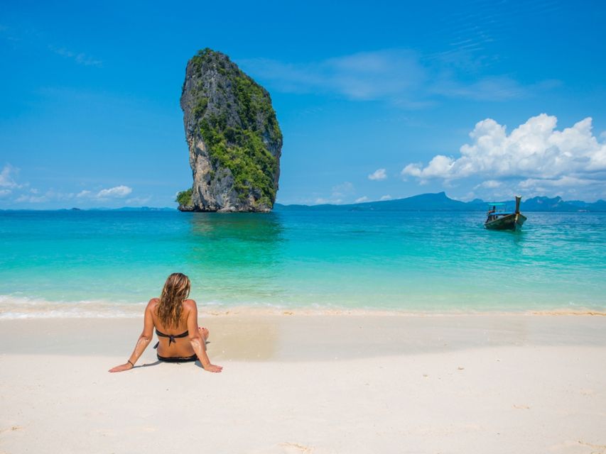 Krabi: 4 Islands Day Trip by Speedboat Including Lunch Box - Phra Nang Beach and the cave shrine: culture on the sand