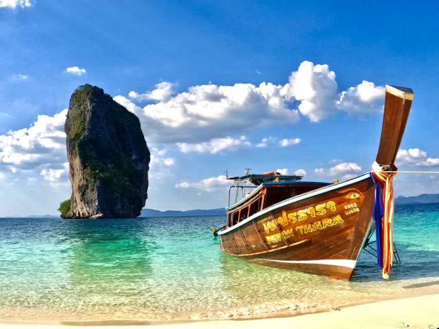 Krabi: 4 Islands Tour by Longtail Boat & Thai Buffet Lunch - Thale Waek Sandbar Walk at Tub and Mor: That Three-Pronged Walk People Remember