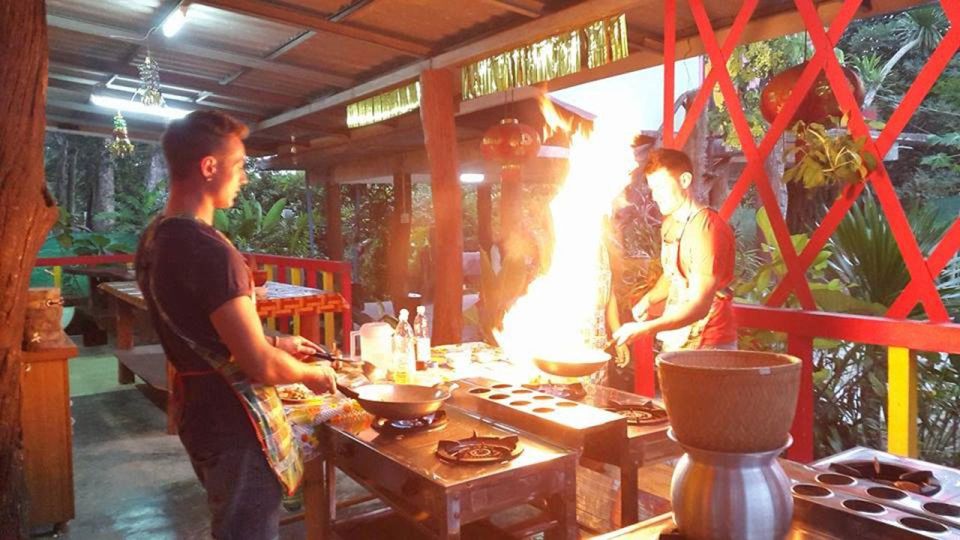 Krabi: Cooking Class at Thai Charm Cooking School with Meal - Dessert Time: Mango Sticky Rice and Banana in Coconut Milk