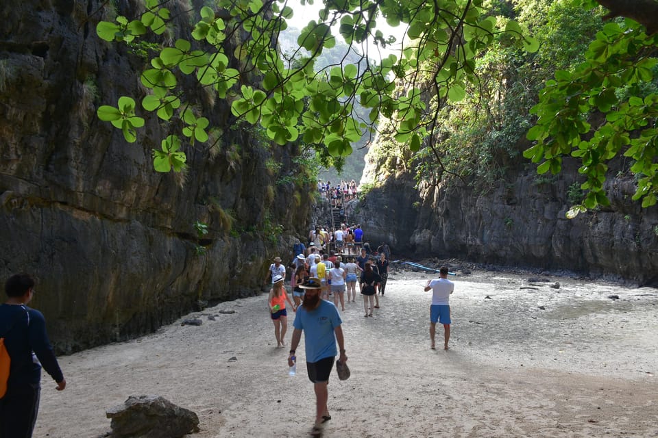Krabi: Phi Phi Islands & Maya Bay Speedboat Tour with Lunch - Monkey Beach photo time, then lunch on Phi Phi Don