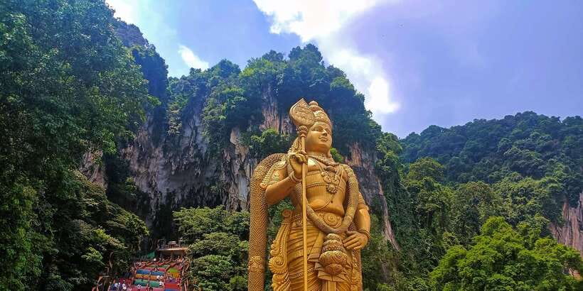 Kuala Lumpur: Batu Caves, Ramayana Caves & Kanching Falls - Kanching Falls: seven tiers in a rainforest reserve, plus the hike you can control
