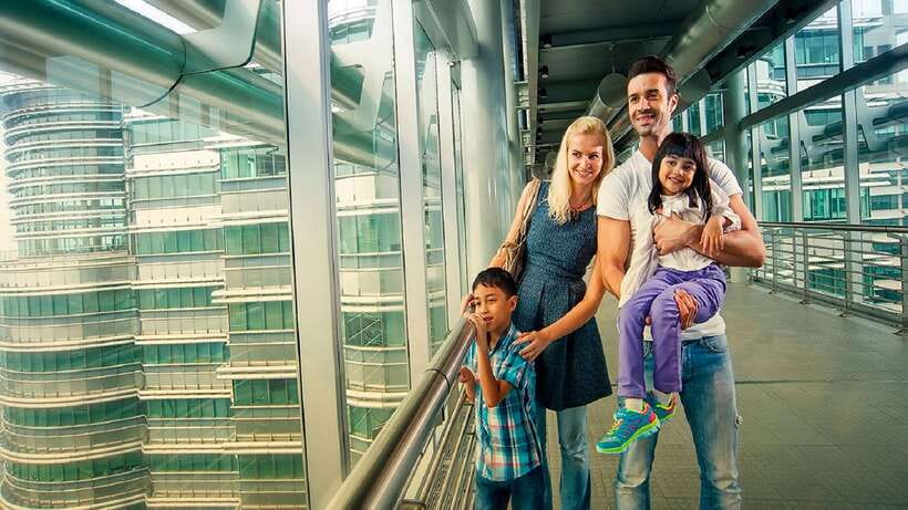 Kuala Lumpur Petronas Towers e-Tickets - The observation deck at the highest point: where KL clicks into place