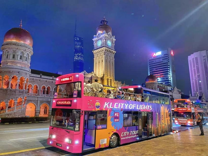 Kuala Lumpur: Ronda Hop-On Hop-Off City Sightseeing Bus Pass - What the ride feels like: open-top views, AC, and audio quirks