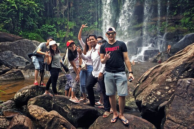 Kulen Mountain with Beng Mealea and Tonle Sap Small Group Tour - Preah Ang Thom and 1000 Lingas: carved devotion in a climb-and-pause day