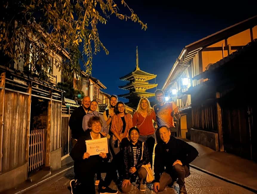 Kyoto: Gion Magical Night Walking Tour with Geisha Insights - Hanamikoji: where you learn the geisha district by what you see