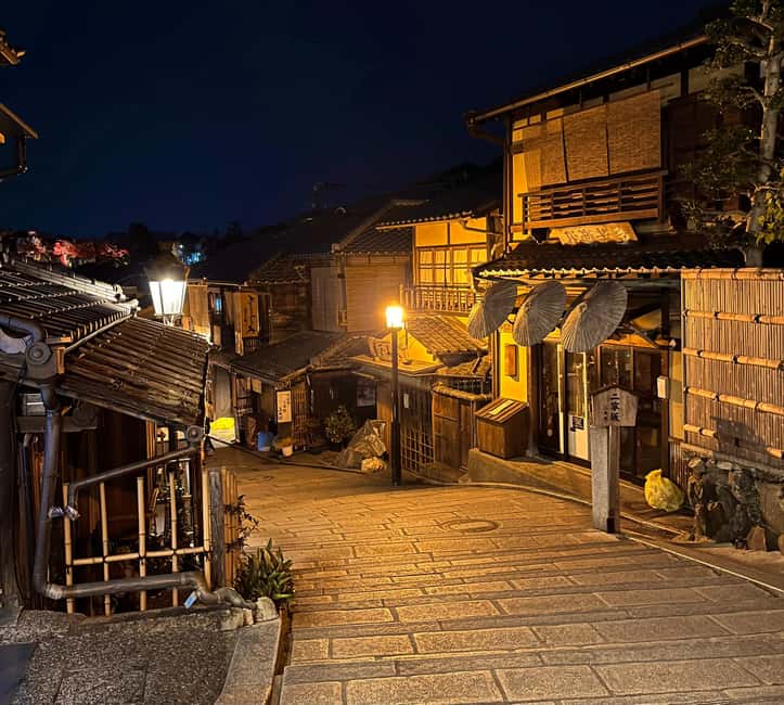 Kyoto: Gion Magical Night Walking Tour with Geisha Insights - Shrines and a matchmaking stop: the spiritual side of Gion nights