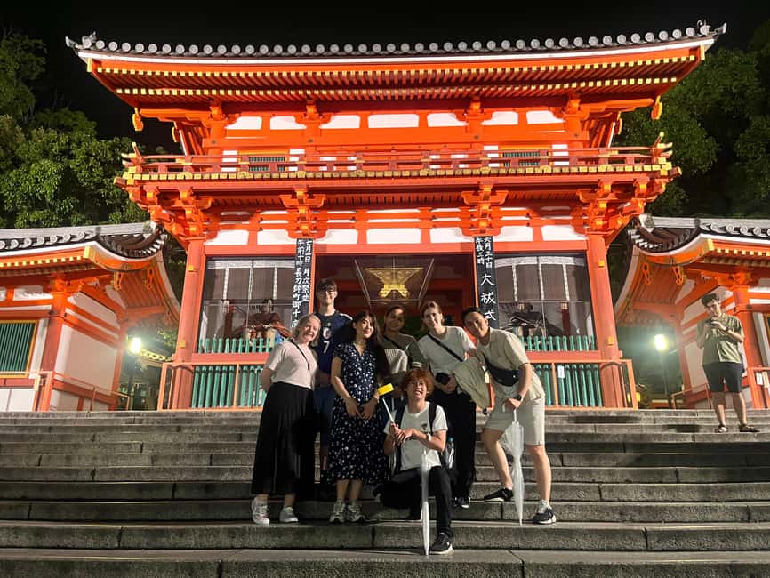Kyoto: Gion Magical Night Walking Tour with Geisha Insights - The 1000-year-old shrine finale: your end point with a real sense of place