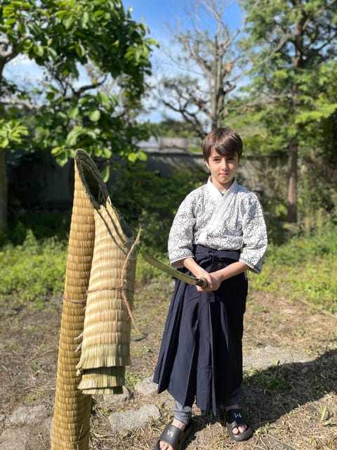 Kyoto: Kendo and Samurai Experience with Uniform and Gear - Your First Cuts and Blocks with Bamboo or Foam Training Swords