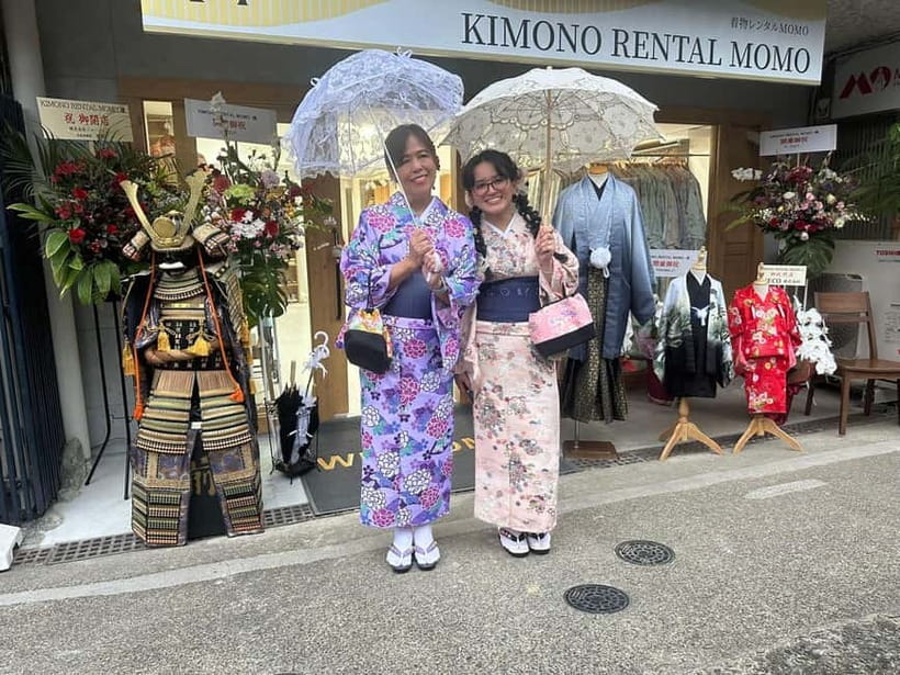 Kyoto: Kimono Rental with Hairstyling and Accessories - Key things to know before you go