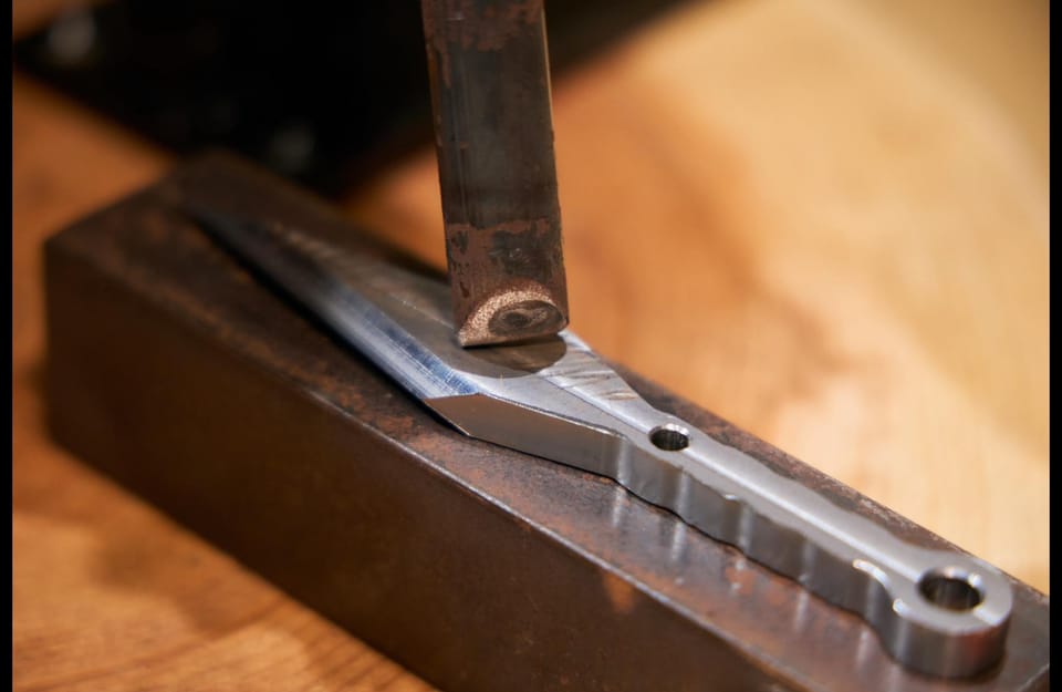 Kyoto: Ninja Weapon Forging Experience - Grinding, Sharpening, and Clean Lines With a Belt Sander