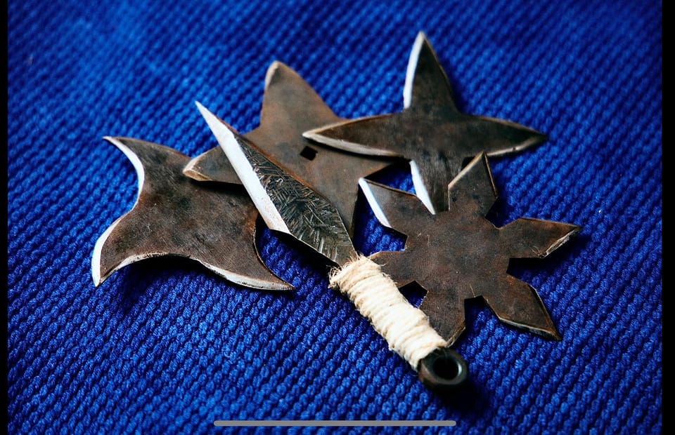 Kyoto: Ninja Weapon Forging Experience - Suit Up in Samue and Tenugui Before You Forge
