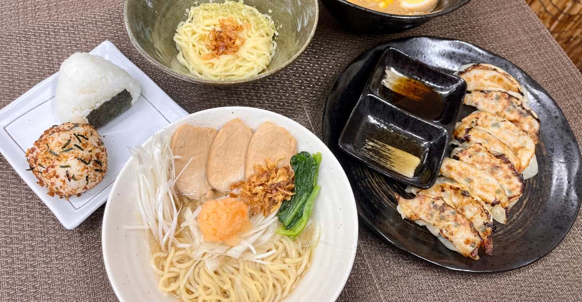 Kyoto: Ramen, Gyoza, and Onigiri Cooking Class - What You Do in 90 Minutes: Broth, Gyoza, and Onigiri
