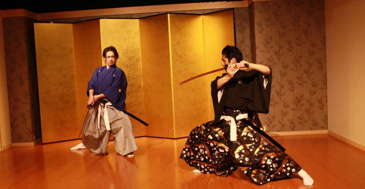 Kyoto: Samurai Kenbu Traditional Sword Dancing Show - Key things to know before you go