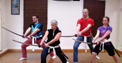 Kyoto: Samurai Sword Class by Experts in Traditional Arts - The warm-up you actually need: 4-minute film, then bowing