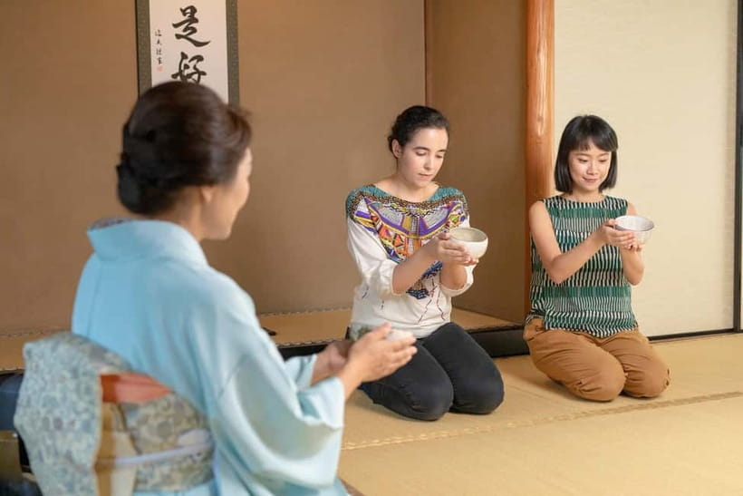 Kyoto: Tea Ceremony in 100-year-old Kyo-Machiya Townhouse - After tea: wearing your kimono and returning it by 5:30