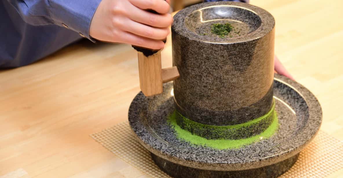 Kyoto: Tea Museum Tickets and Matcha Grinding Experience - Tea history you can touch: 10-yen coin, Byodoin Phoenix Hall, and 4K screens
