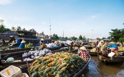 Mekong Delta & Cai Rang Floating Market 2-Day Tour from HCMC - My Tho by boat and sampan: coconut canals, candy, and fruit tastings