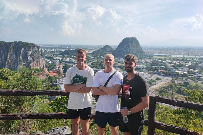 Morning Small group to Marble Mountains - Am Phu Cave - Monkey Mountain - Lunch in Da Nang: included Vietnamese local food