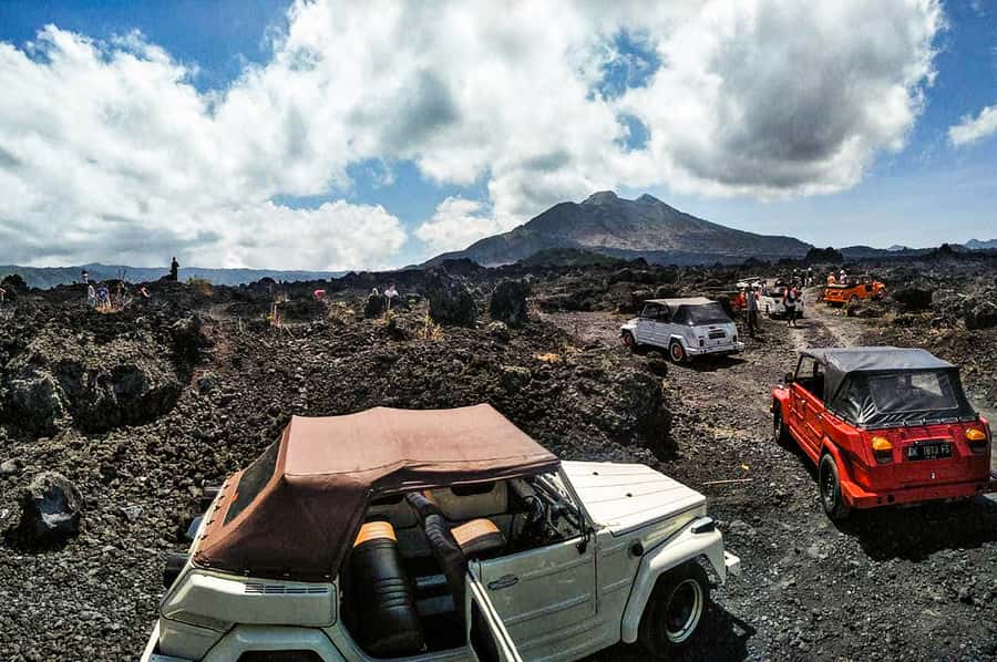Mount Batur: Private Volkswagen Volcano Safari - Lunch plus the coffee plantation: Bali flavors without the rush