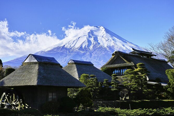 Mt FUJI Day Tour with Private Car and English Speaking Guide - Oshino Hakkai: spring ponds, clear water, and a calm break