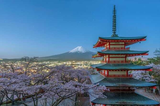 Mt FUJI Day Tour with Private Car and English Speaking Guide - Lake Kawaguchiko and Oishi Park: where Fuji spreads out