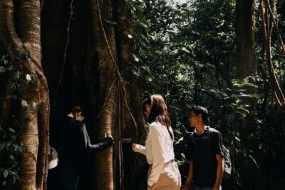 Munduk: Twin Lake Jungle Hike, Ulun Danu Temple, & Waterfall - First Stop: Twin Lake Viewpoint and Getting Oriented Fast