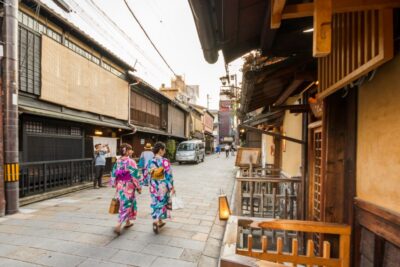 Night Walk in Gion: Kyoto's Geisha District - Where you start: Gion Omoide Museum by Izutsu Yatsuhashi