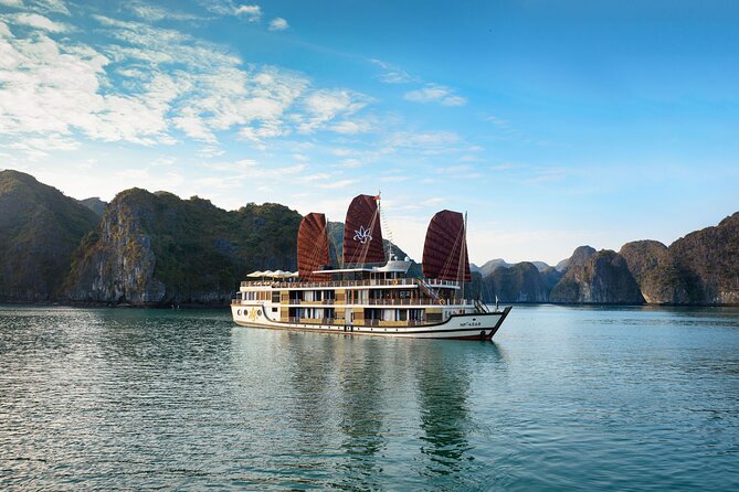 Orchid Cruises 3days/2nights For 5 Star All Included - Day 1 in Hạ Long Bay: your first UNESCO karst impressions
