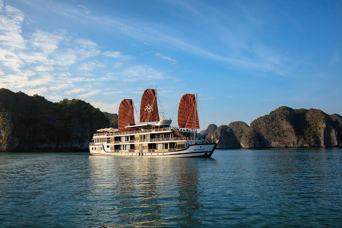 Orchid Cruises Halong Bay 2Day/1Night on 5 Star - Your cabin on board: the balcony is the real selling point