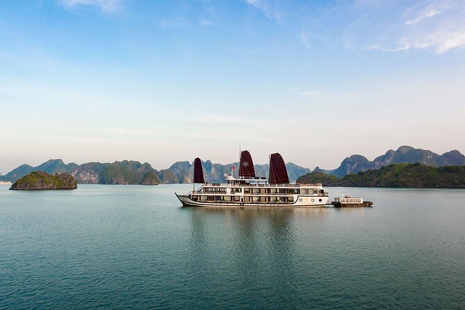 Orchid Trendy Cruises 2Days/1 Night 5 Star Cruises - Halong Bay check-in and the tender transfer: what to expect on that first leg