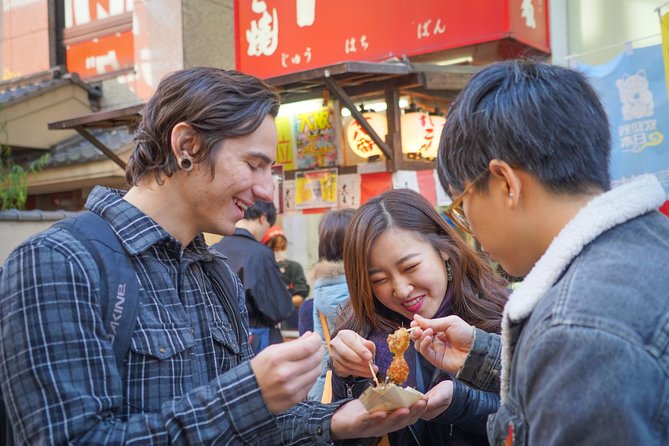 Osaka Local Foodie Walking Tour in Dotonbori and Shinsekai - Tsutenkaku and Jan-Jan Yokocho: kushikatsu under the tower