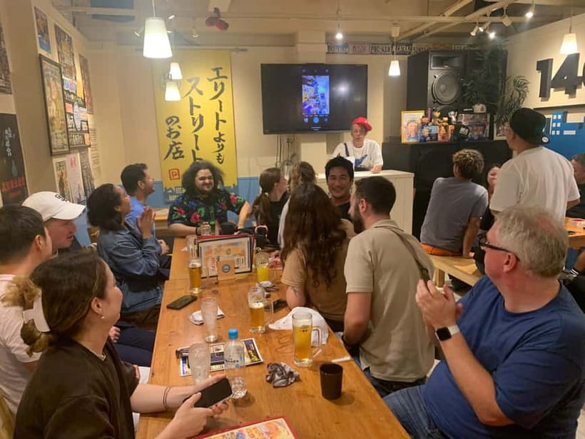 Osaka: Namba Pub Bar Crawl with a Local Guide - Guide energy: why certain names keep popping up