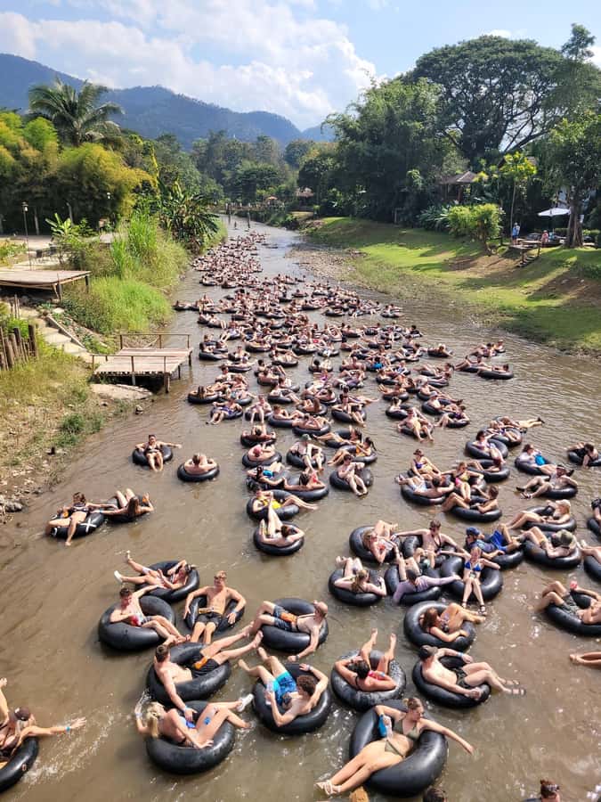 Pai: Jungle Tubing River Excursion with DJs & Foam Party - Food and Drinks: What’s Included vs What Costs Extra