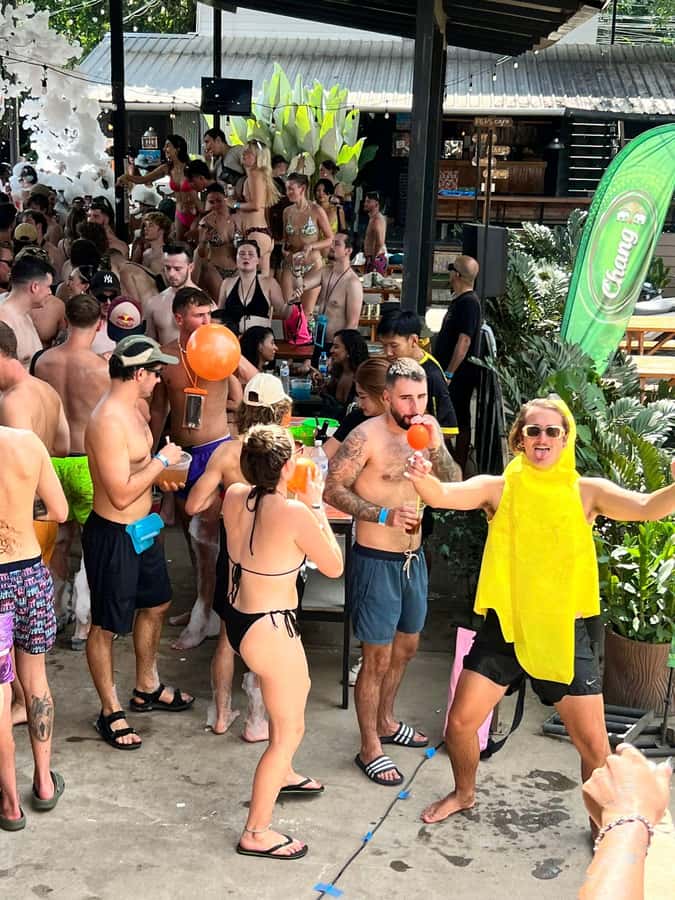 Pai: Jungle Tubing River Excursion with DJs & Foam Party - Stop 2: Jungle Bar With Body Paint, Boxing, and Bamboo-Tree Vibes
