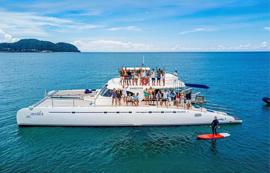 Pattaya: 3 Islands Day Tour on Catamaran with Buffet Lunch - Koh Rin: Another Water Stop With Time to Actually Enjoy It