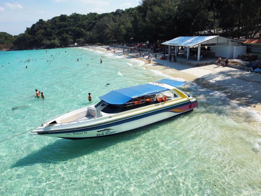 Pattaya: Coral Island & Sak Island Adventure Trip - Koh Larn time: beach swimming and the busier side of island days