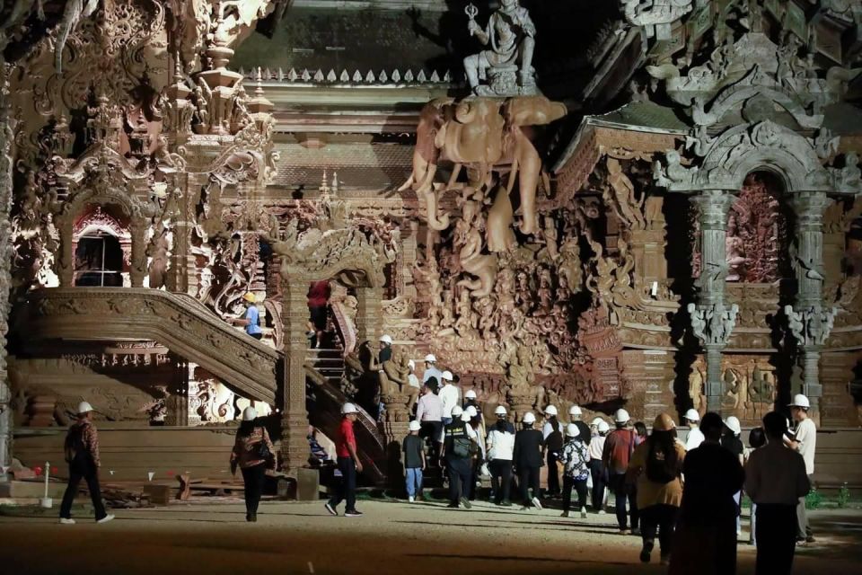 Pattaya: The Sanctuary of Truth Admission Ticket - What the “all-wood” design teaches you while you walk
