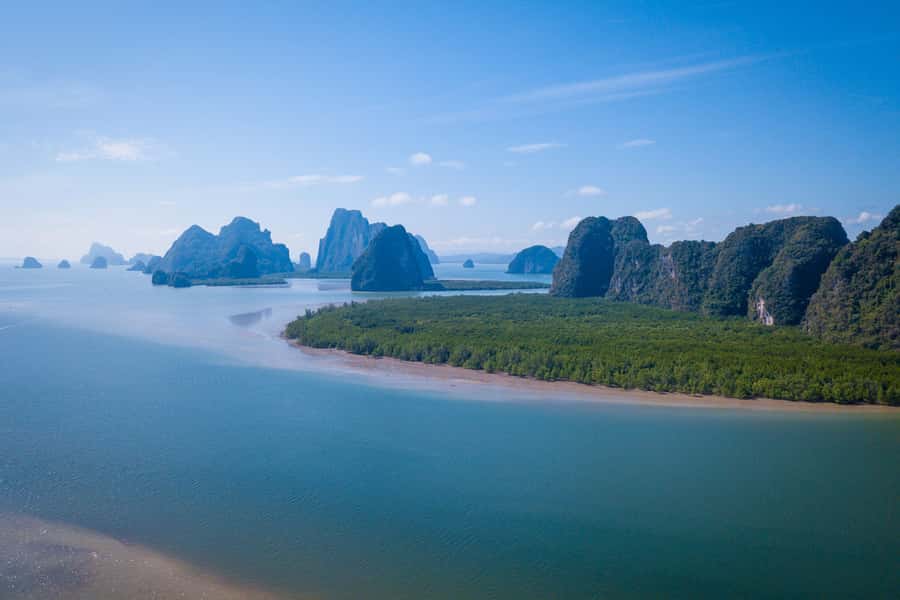 Phang Nga Bay: Early Bird James Bond & Beyond Tour - Lod Nai canoeing through Tum Lod Nai mangroves