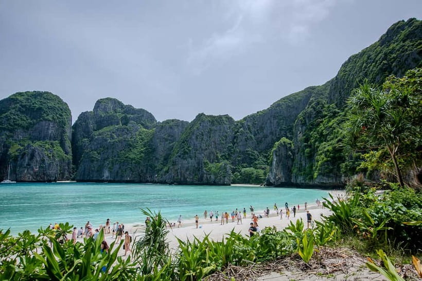 Phi Phi: 7 Island Longtail Boat Snorkeling Tour with Sunset - Maya Bay and Bamboo Island: Iconic Views Plus the 400 THB Cash Fee