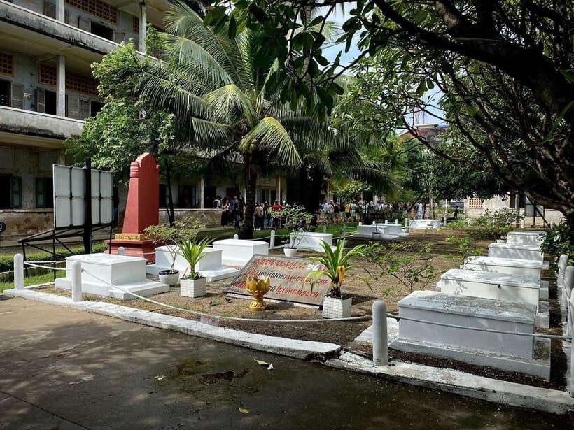 Phnom Penh: Killing Fields and Prison S21 Bus Tour - Prison S21 (Genocide Museum): time to process, with options for context